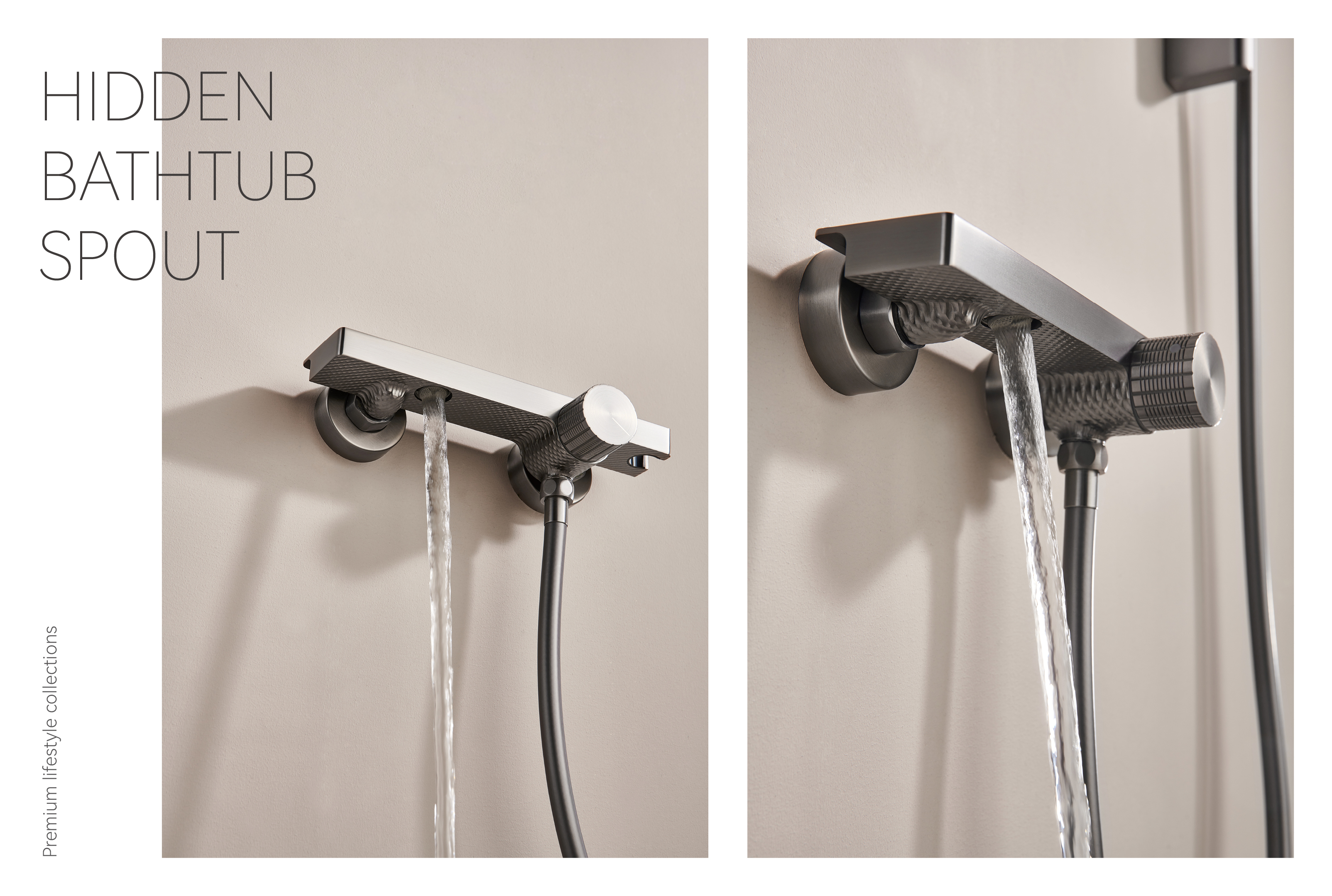 دش محمول مع صنبور الحوض