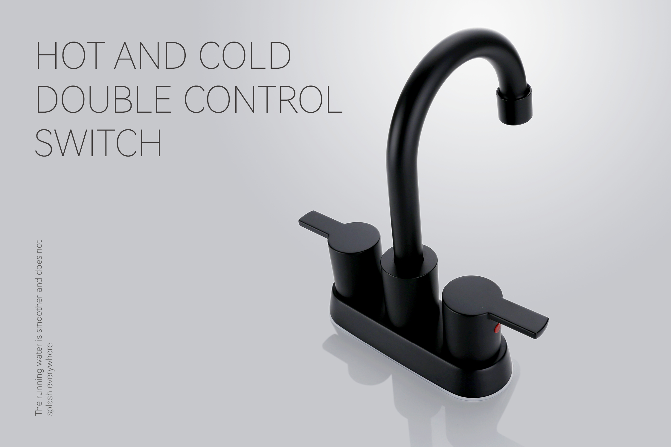 صنبور مرحاض أسود