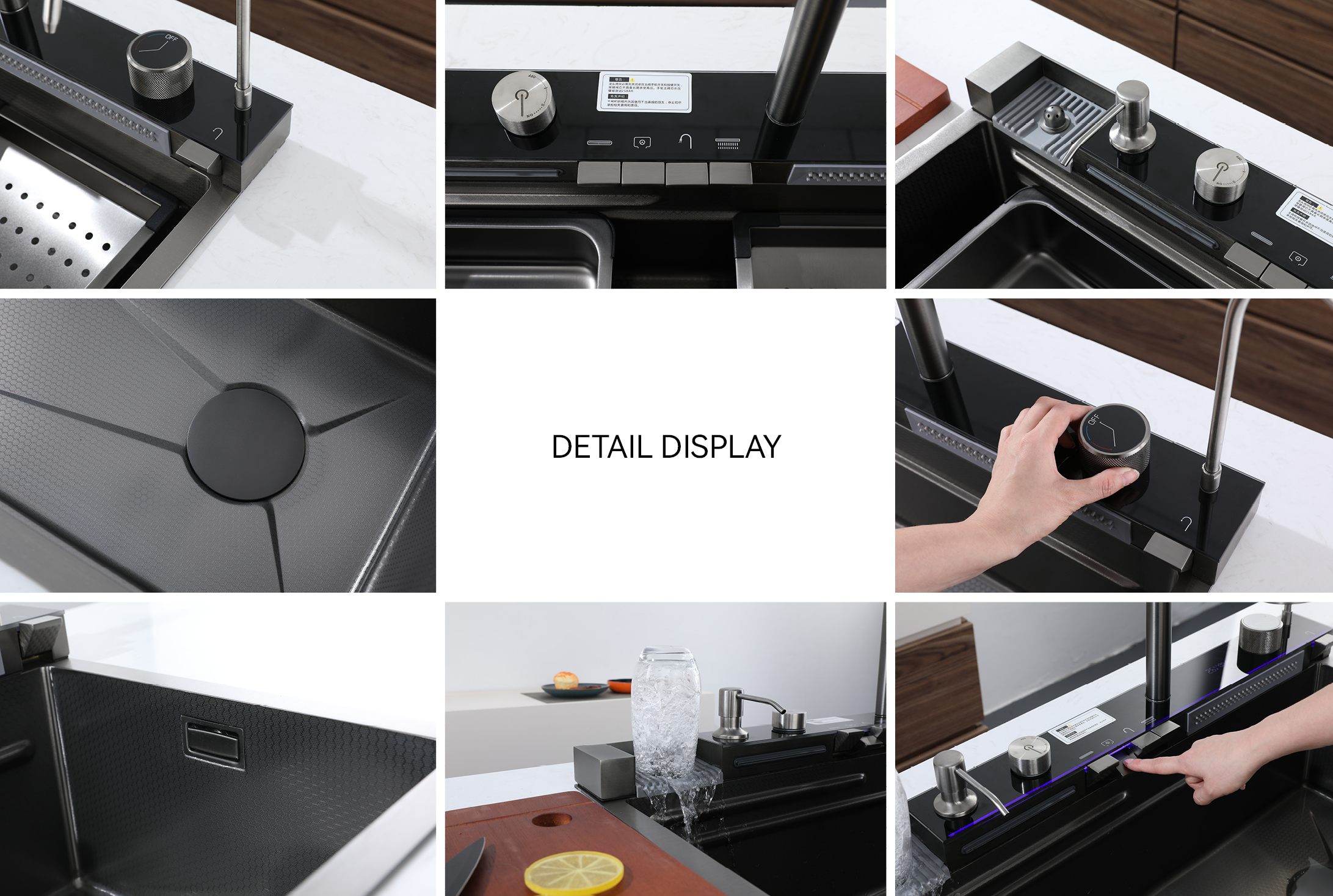 حوض المطبخ لمحطة العمل