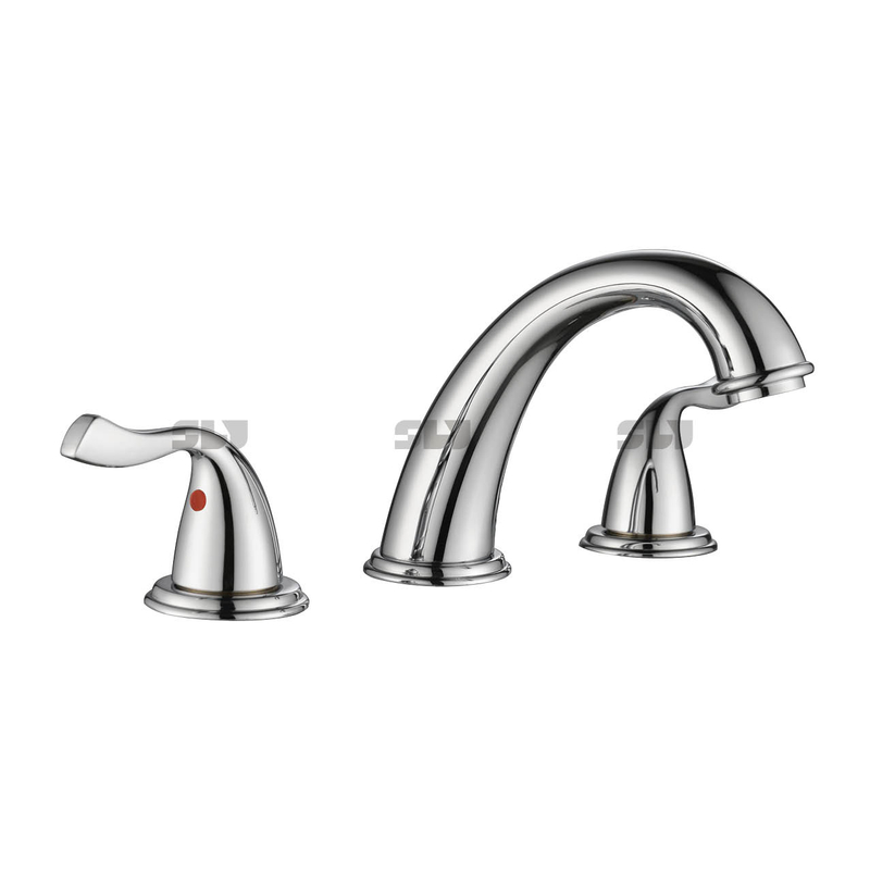 Sly Double Handle 3 Hole Basin Faucet للحمامات
