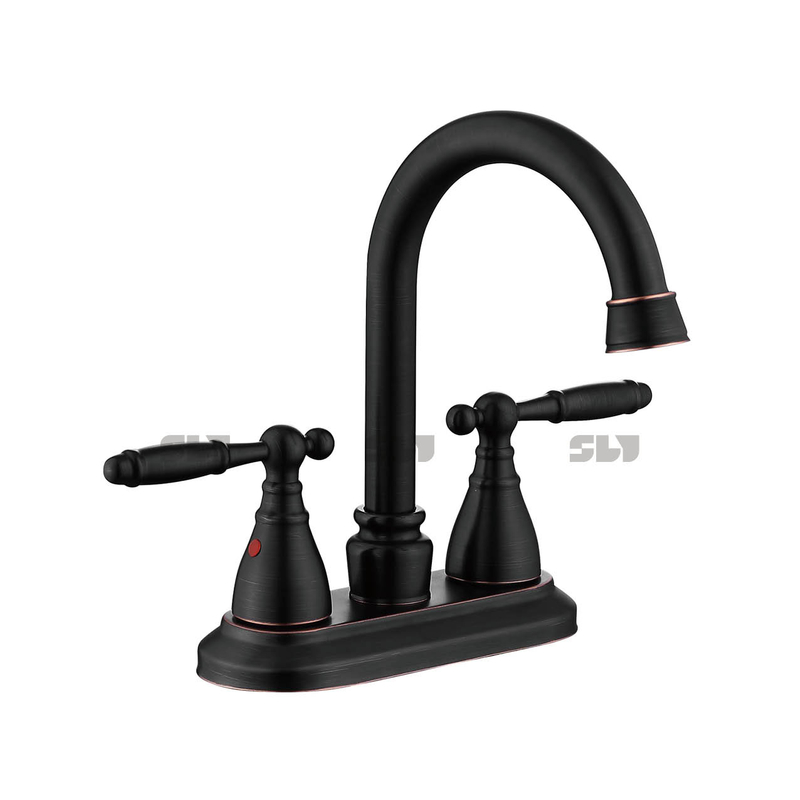 Sly High Arc Bathrate Deck Huck Faucet