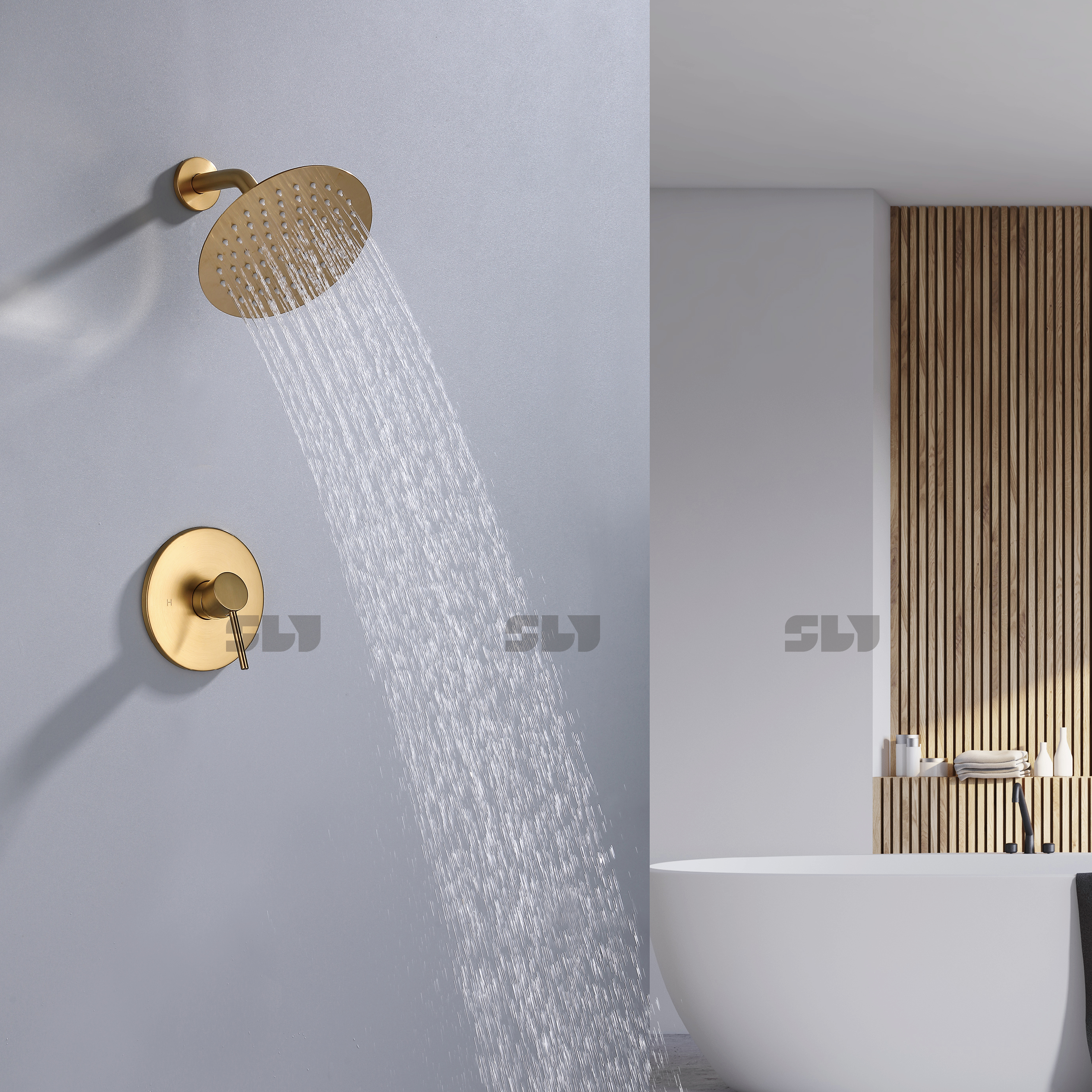 صنبور دش مع صمام