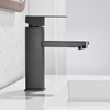 Sly Matte Black Discount Bathroom Single Lever Faucet Taps