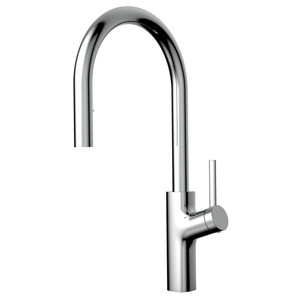 Sly Chrome Single Handle How Down Kitchen Faucet