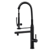 Sly New Modern Modern 304 Matte Black Kitchen Sink Faucet مع سحب لأسفل