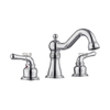 Sly Pop Silver/Black Double Gink Basin Faucet للحمامات المنزلية