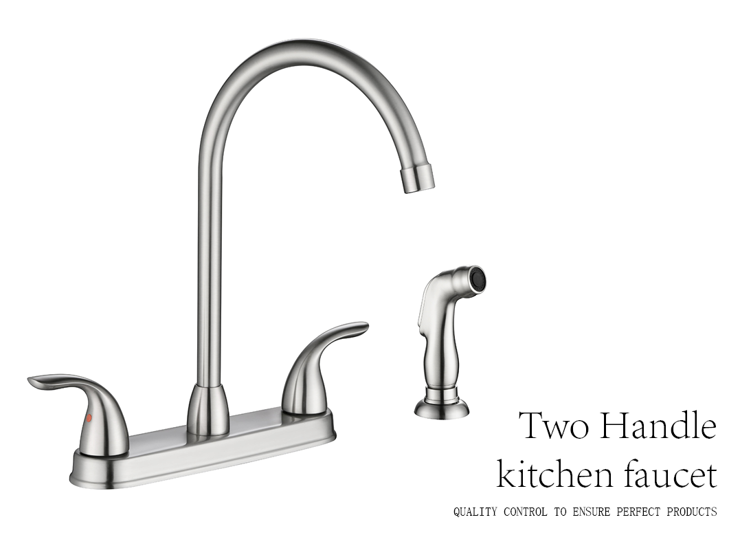 صنبور المطبخ مع بخاخ جانبي