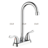 Sly two Hole 2 Handle Bather Faucet Kitchen Centerset Faucet 