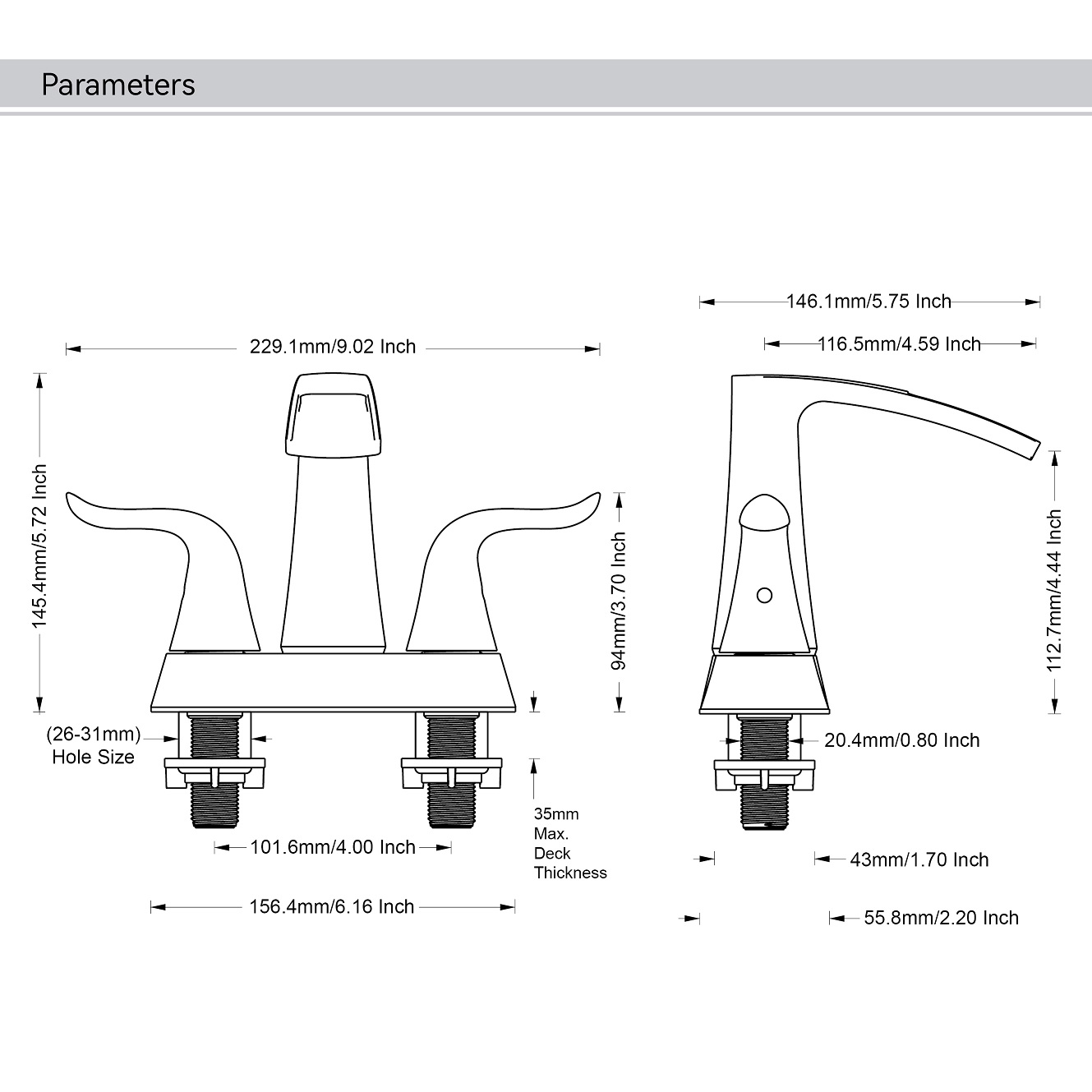 Samliyu مصنوع من النيكل النحاس الحمام الخلاط الخلاط الصنبور حنفية ثقب بيديت صنبور الخلاط الصنبور 