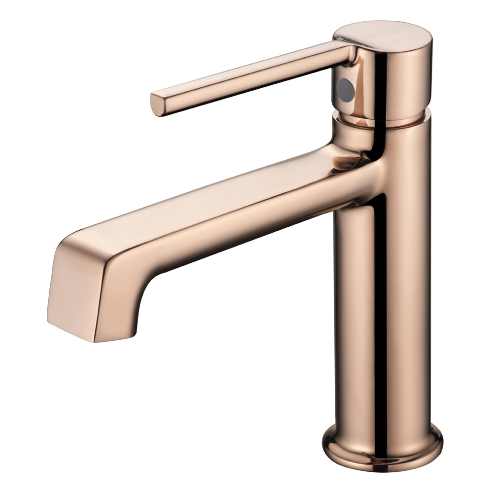 Sly Brass Rose Gold عالية الجودة الحمام صنبور الحمام الساخن النحاس النحاس النحاس الخلاط لمشروع الشقة