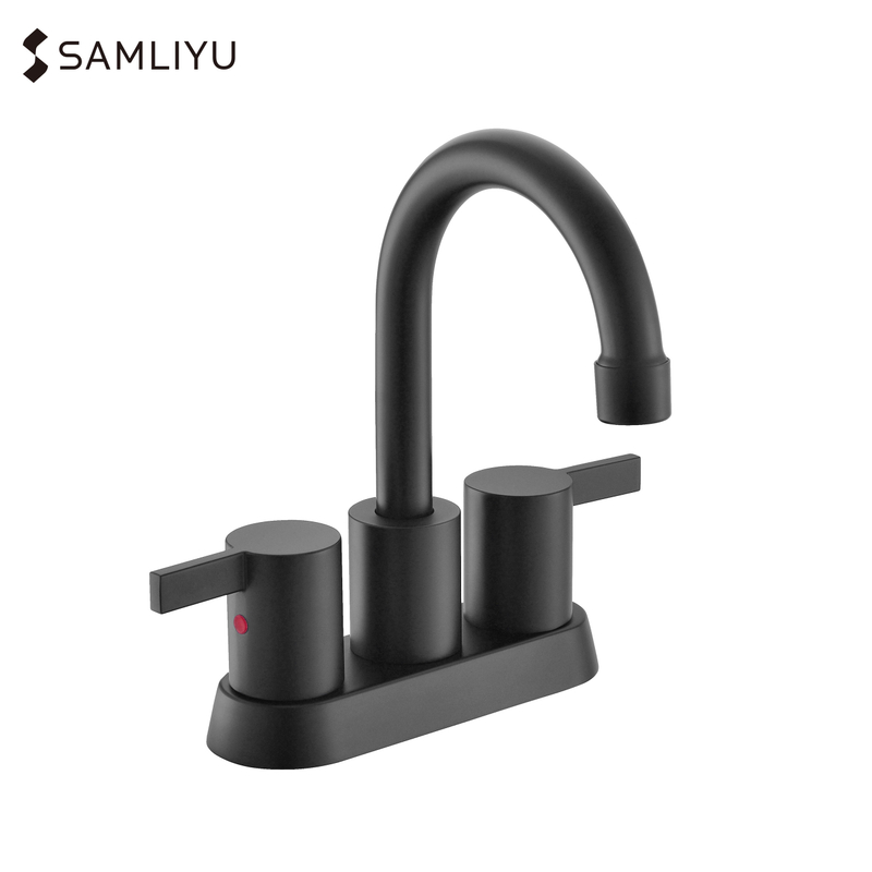 خبيث عالية الجودة 4 بوصة اثنين مقبض الحمام صنبور