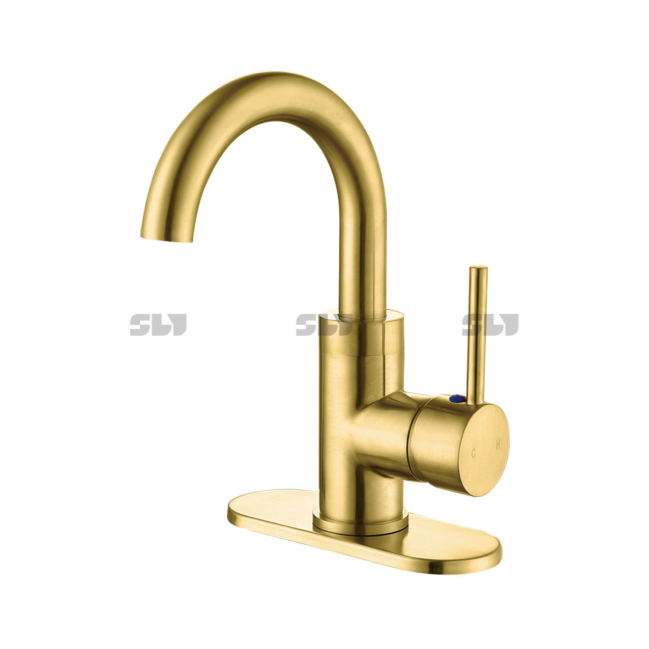 Sly Cupc Modern Cupc Stainsal Bathrate Faucet