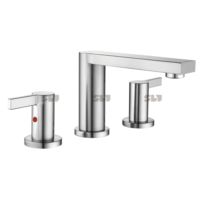 صنبور مقبض مزدوج من الفولاذ المقاوم للصدأ