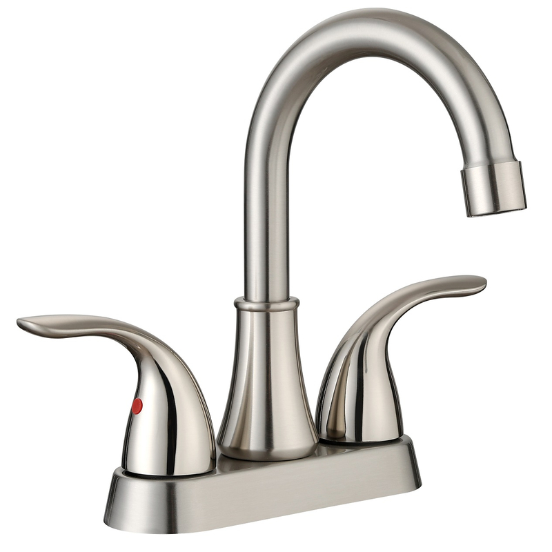 صنبور حمام خبيث مصقول حمام الحمام بالوعة صنبور الصنبور