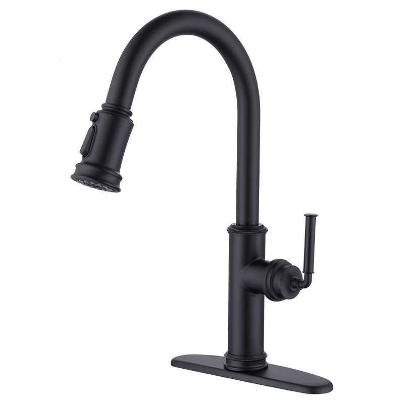 صنبور المطبخ الخبيث هبط بخاخ مقبض واحد