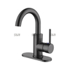 Sly Cupc Modern Cupc Stainsal Bathrate Faucet
