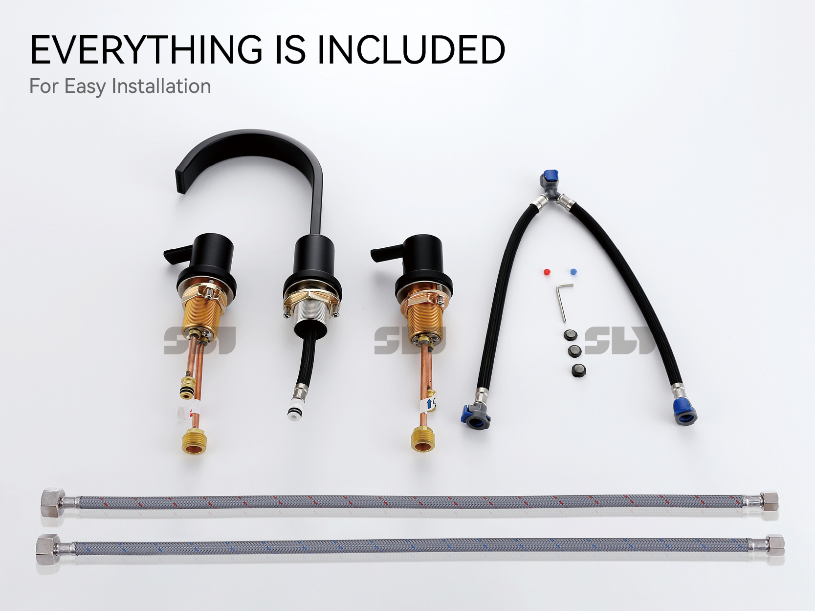 صنبور الحمام بمقبض مزدوج