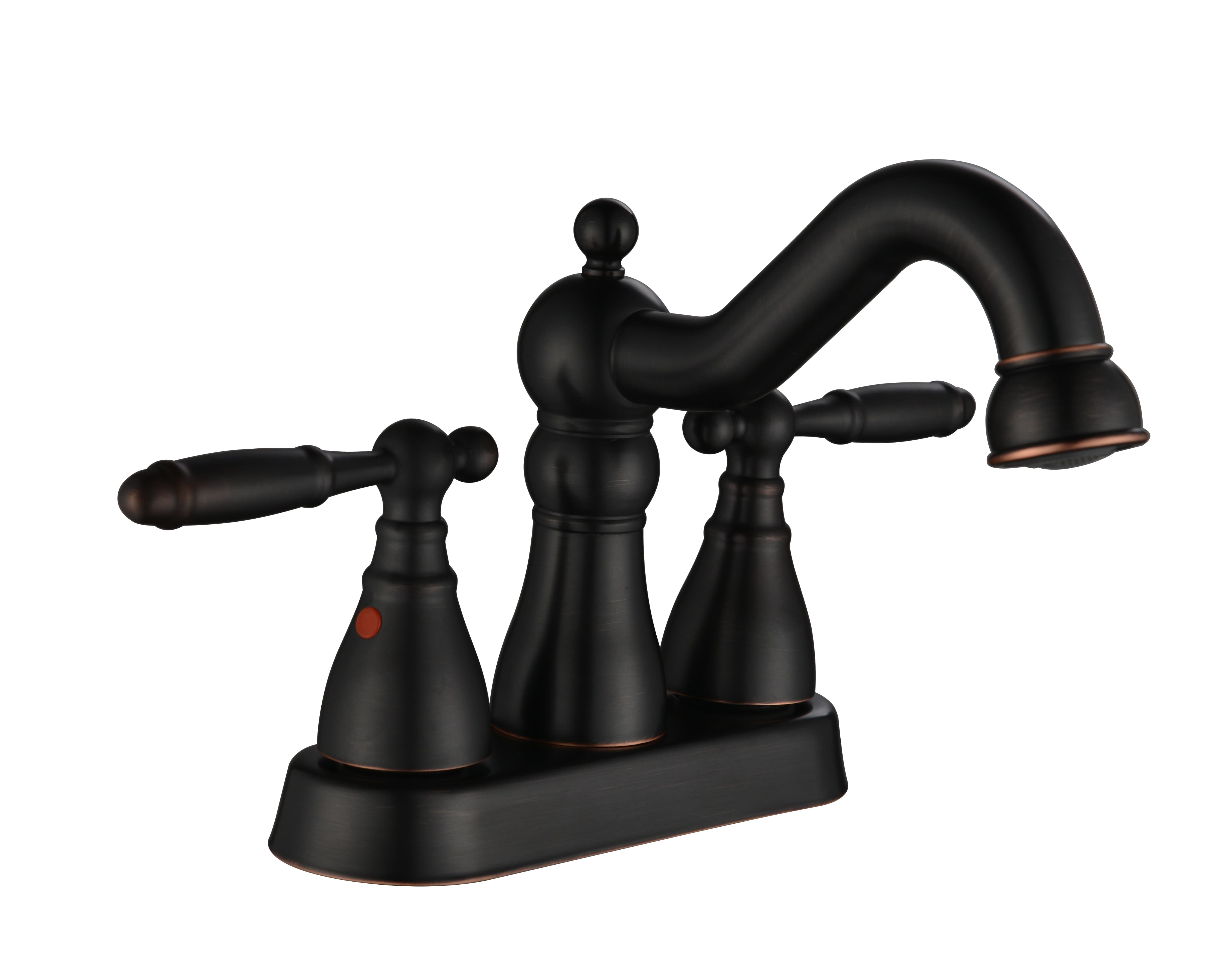 Sly الراقية الفاخرة مقبض مزدوج مقبض 4 بوصة الحمام الحمام