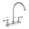 Sly Cupc Hot and Cold Kitchen Faucet Deck مثبتة على الصنبور الصنبور الصنبور