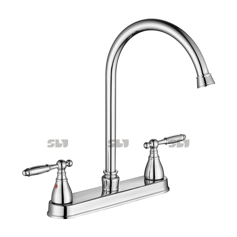 Sly Cupc Hot and Cold Kitchen Faucet Deck مثبتة على الصنبور الصنبور الصنبور