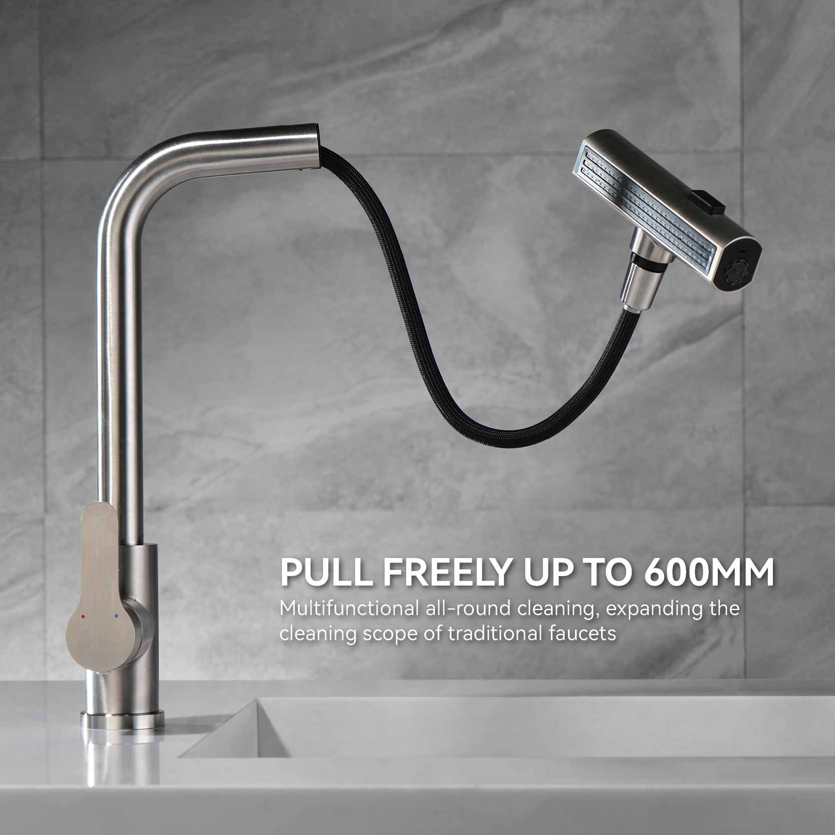 صنبور المطبخ النحاسي