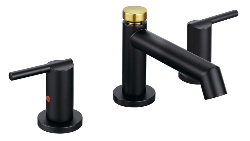 Samliyu 3 فتحة الحمام صنبور الصلب المقاوم للصدأ مرسومة بالفرشاة حوض النيكل صنبور 3 فتح