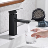 Sly Matte Black Discount Bathroom Single Lever Faucet Taps