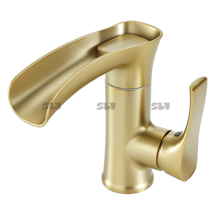 Sly China Factory Wholesale Supply المصنوع من الحوض الذهبي للحمام المنزلي
