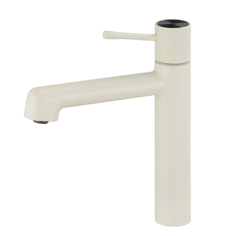 Sly Brass Matte White Best Price Single Lever Hot and Cold Water Mixer Mater Basin Basin Faucet