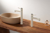 Sly Brass Matte White Best Price Single Lever Hot and Cold Water Mixer Mater Basin Basin Faucet