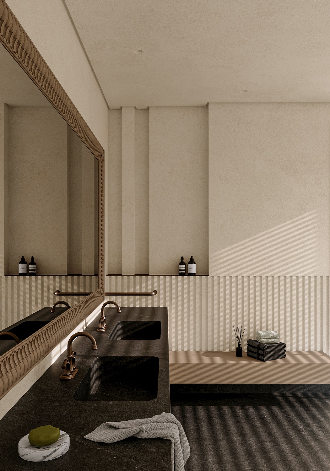 صنبور الحمام النحاسي