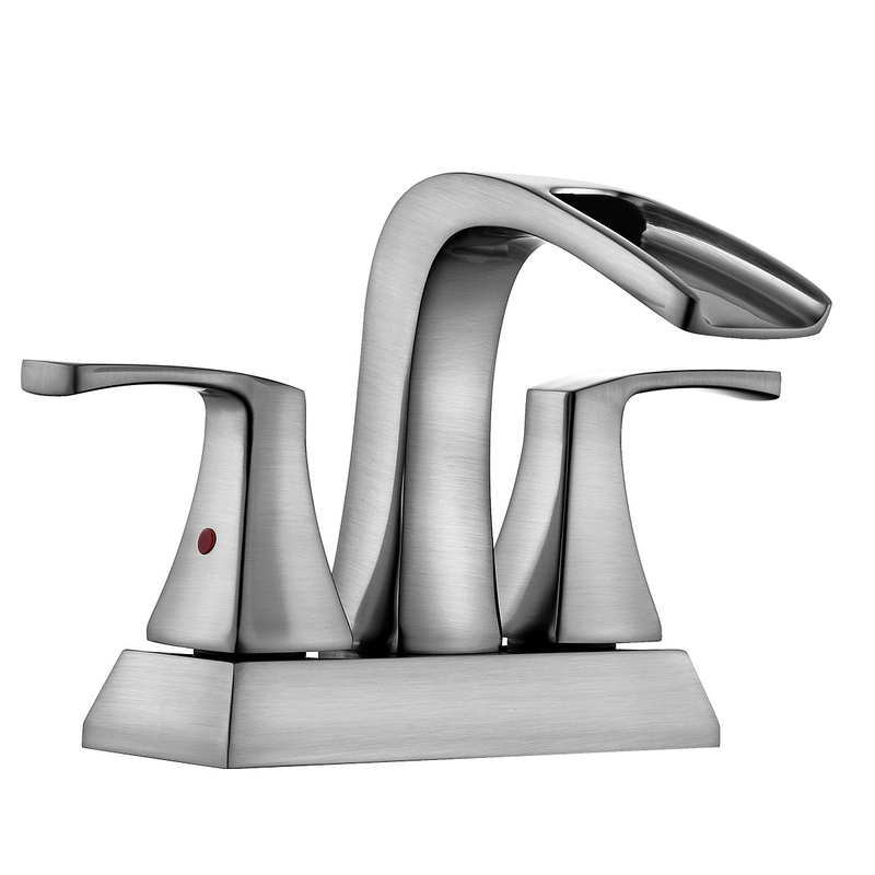 تصميم النحاس النحاسي الحديث صنبور حوض حمام واحد في المخزون