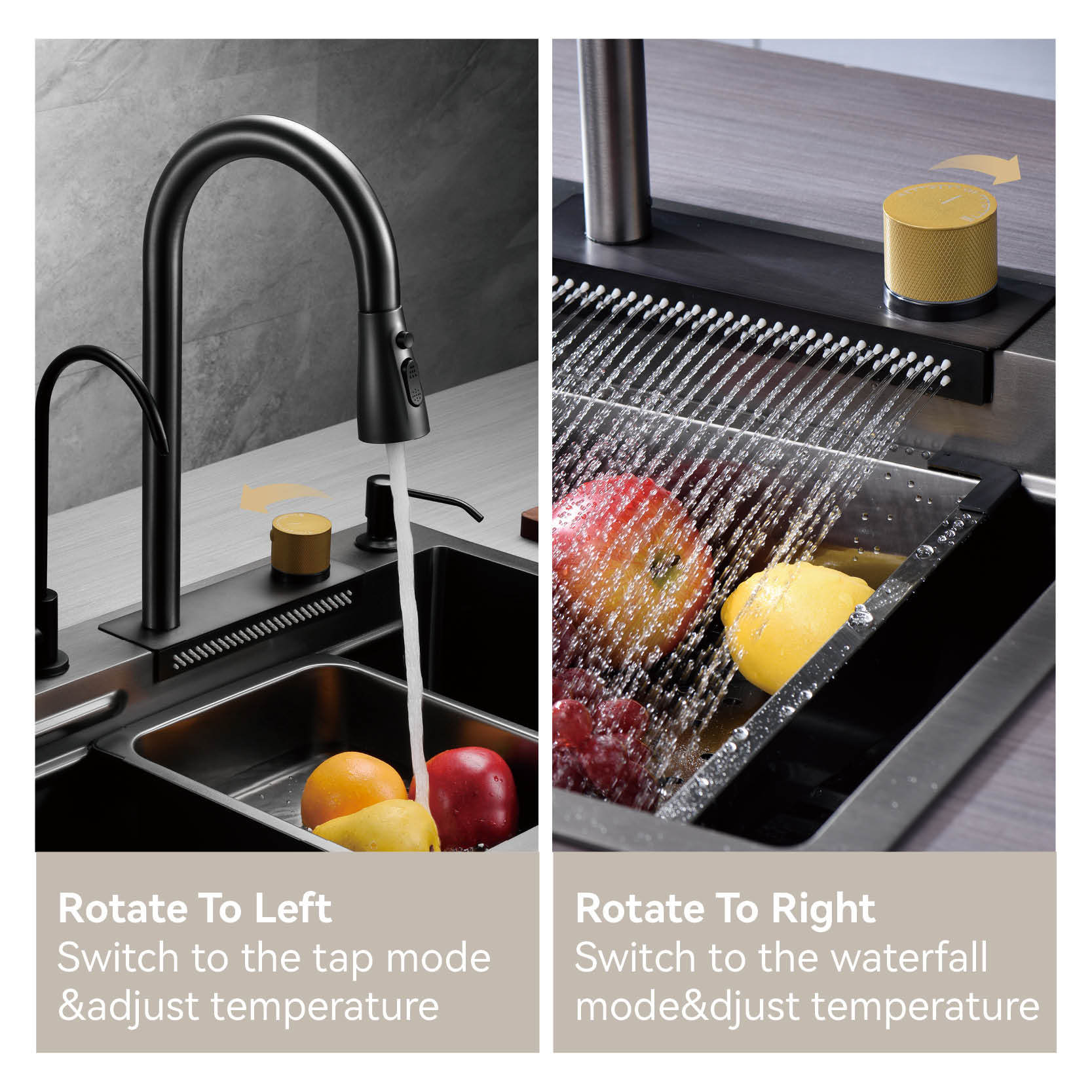 سحب صنبور المطبخ