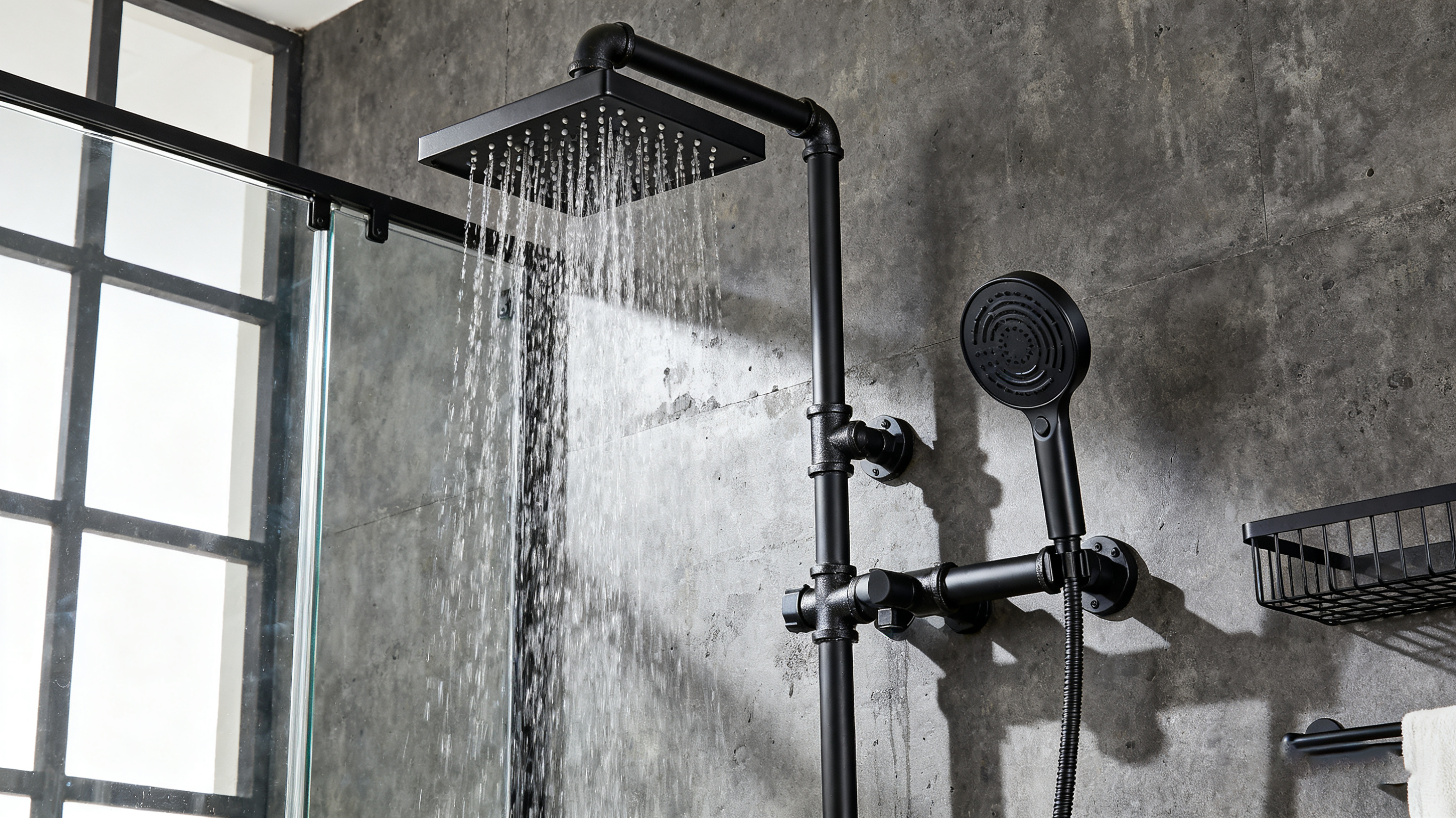 مجموعة خلاط دش الاستحمام