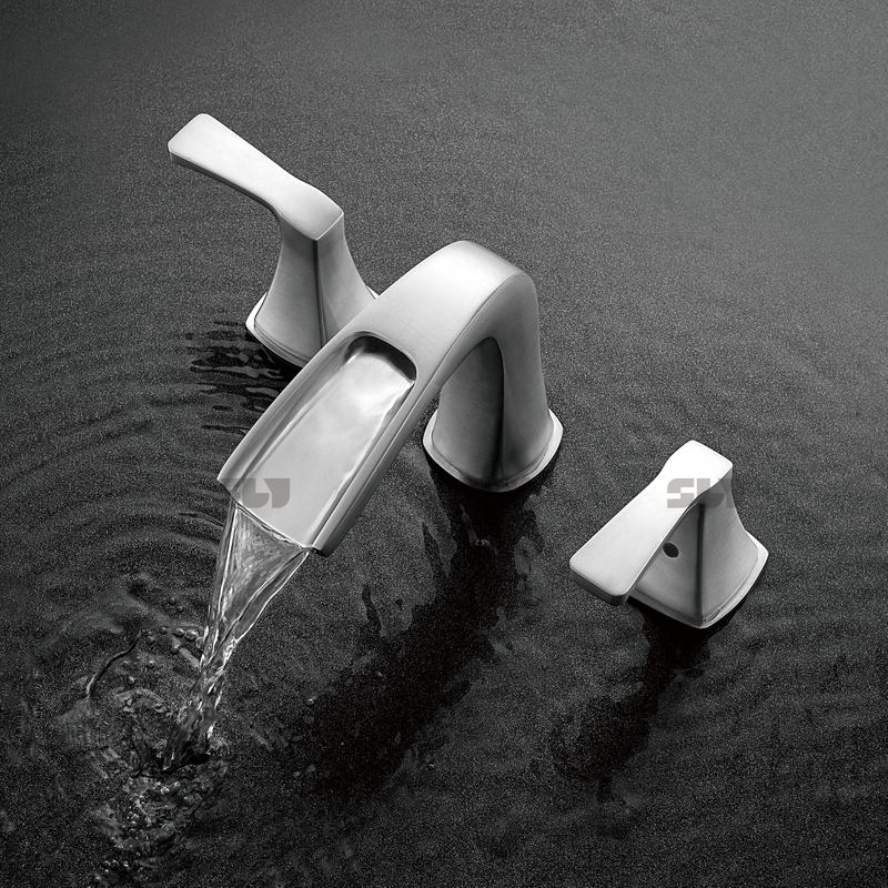 خلاط خلاط حوض النيكل النيكل المصنوع من حوض الحمام صنبور الحمام 