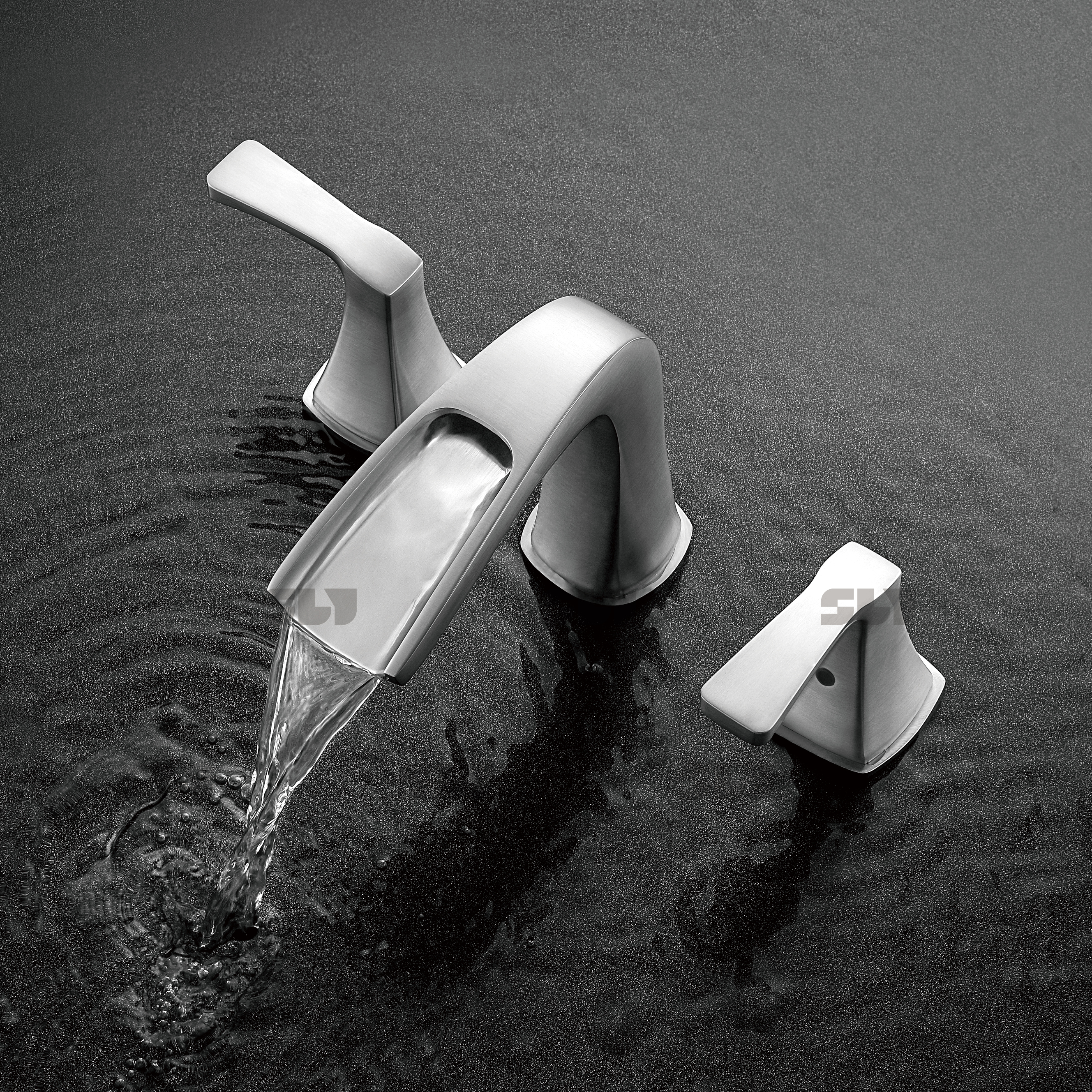 خلاط خلاط حوض النيكل النيكل المصنوع من حوض الحمام صنبور الحمام 