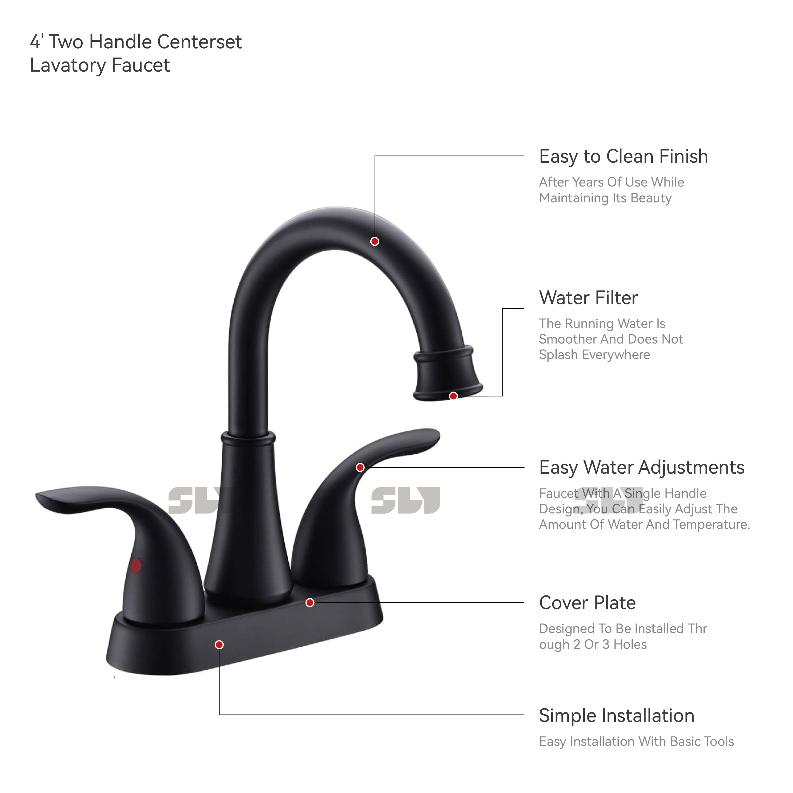 صنابير حوض الفولاذ المقاوم للصدأ