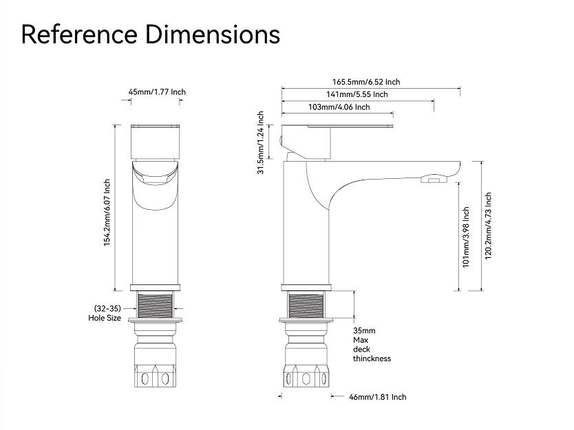 صنبور الحمام النيكل المصقول