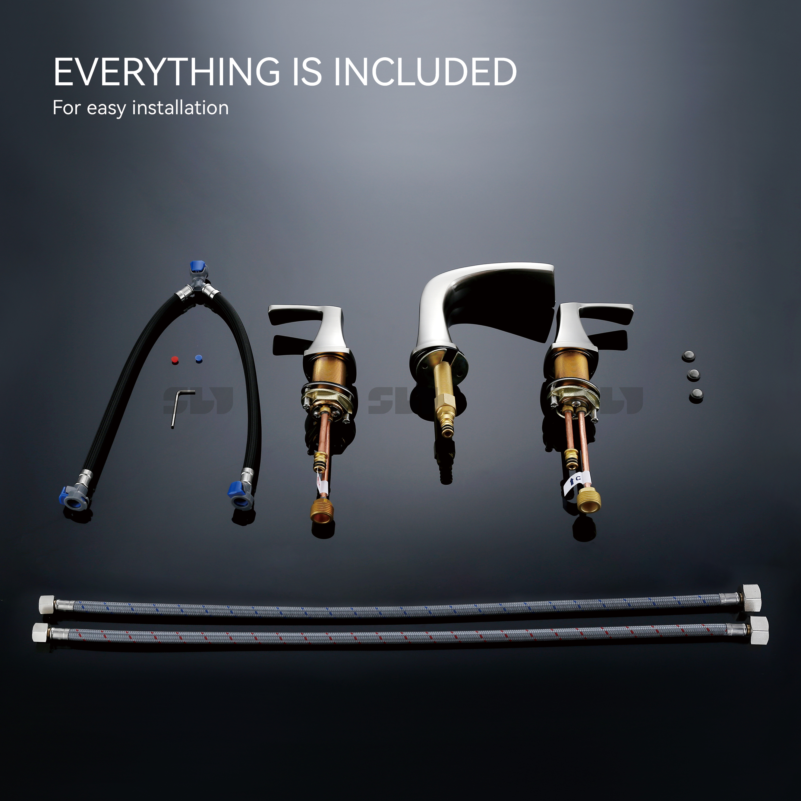 صنبور بالوعة الحمام الأسود