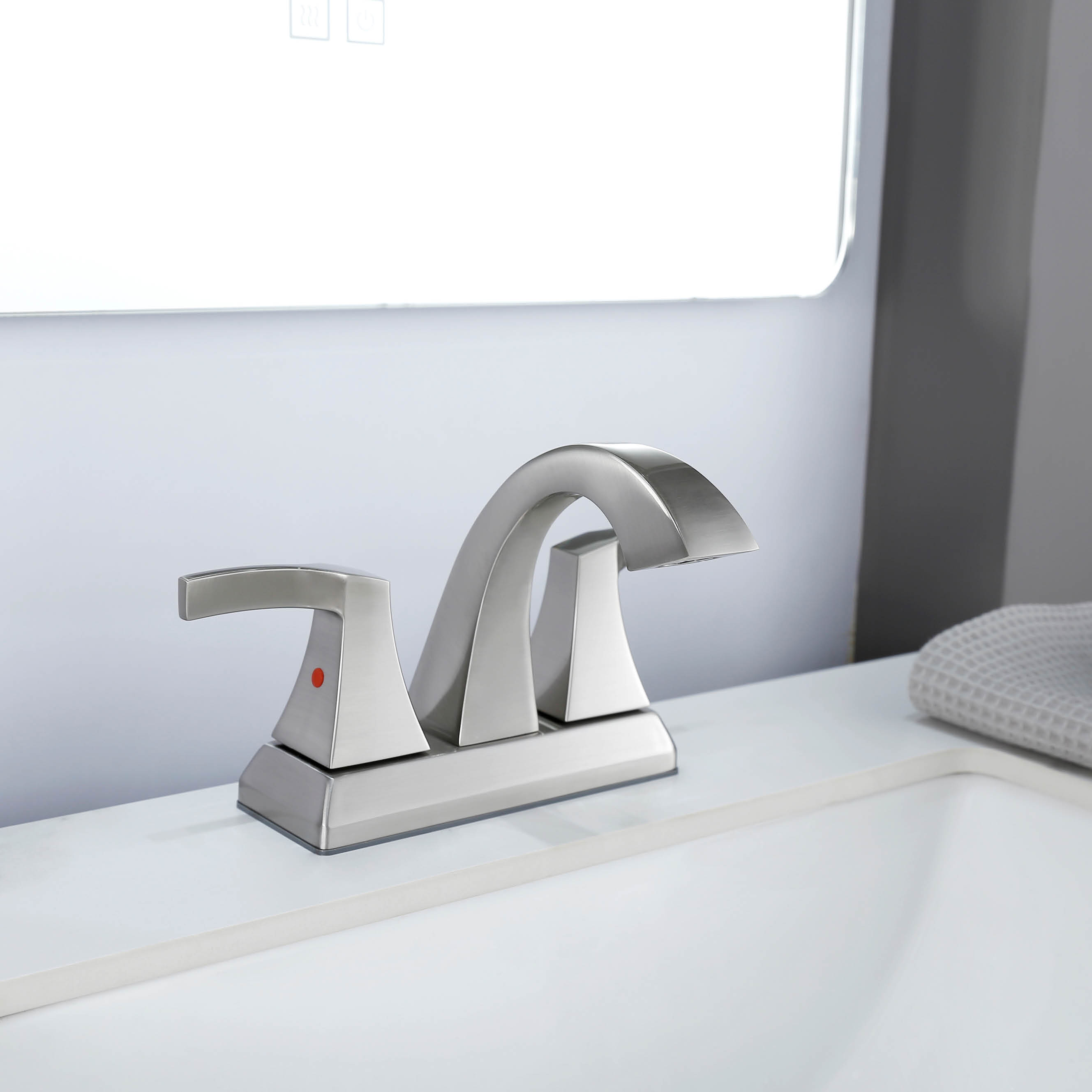 Sly Classic Design Double Handle Hot and Cold Mix Faucet
