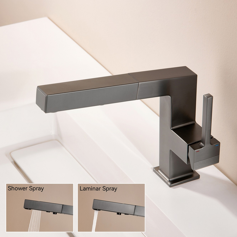 زنك الزنك بندقية المعادن المسلحة الساخنة البيع الحديث مقبض واحد مقبض الحمام صنبور صنبور