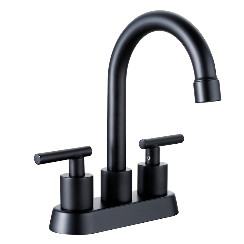 خلاط صنبور الحنفيات الحافظة الفاتن السوداء اللامبال