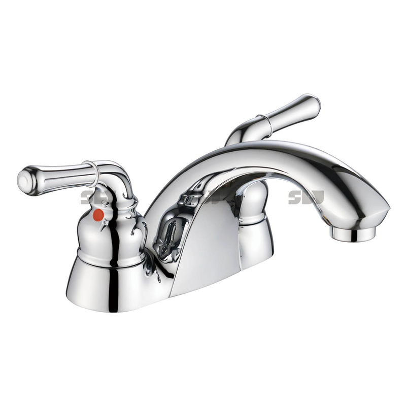 Sly Samliyu Dual Handle Mixer Mixer Tap Bathrate Sink Faucet 