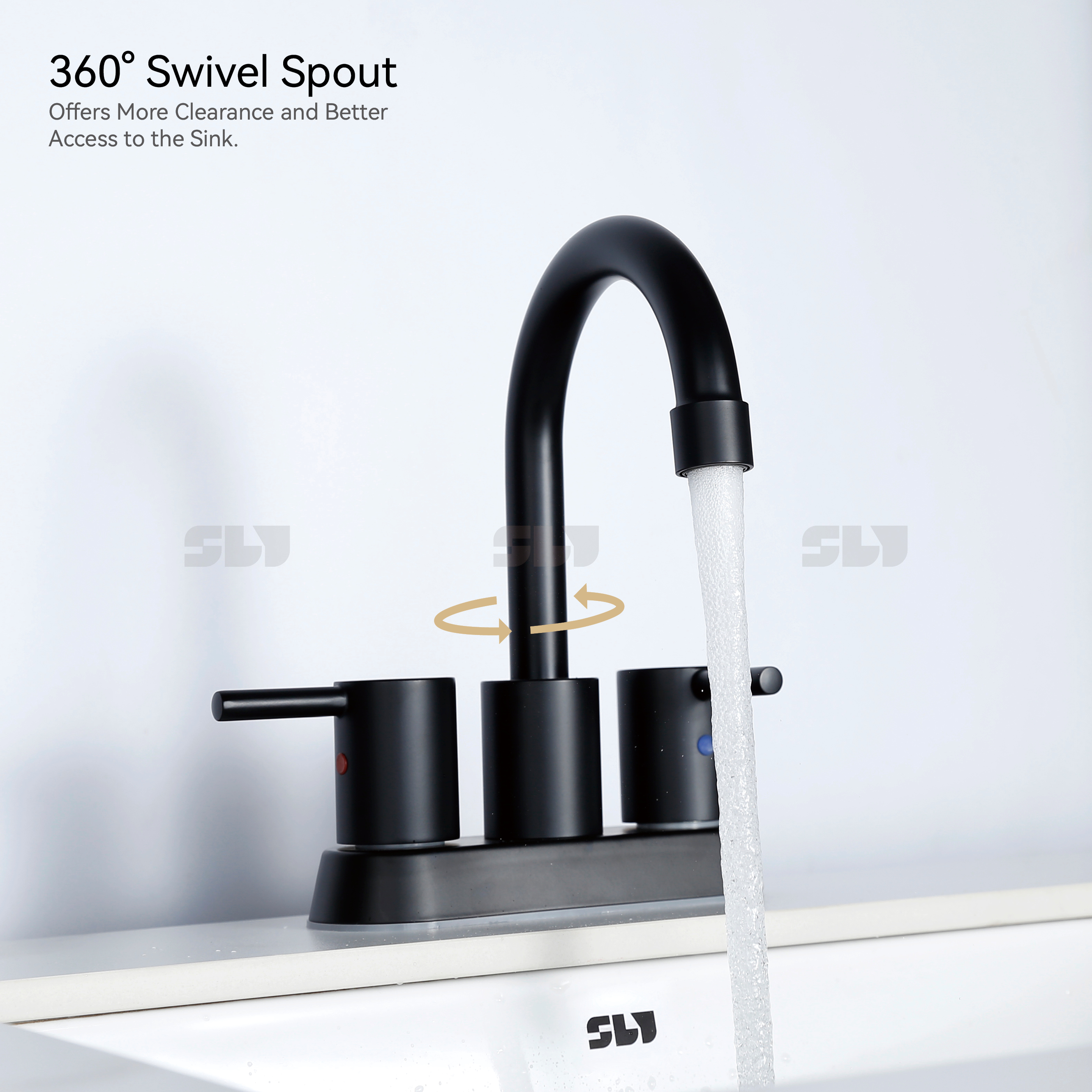 360 درجة صنبور الحمام