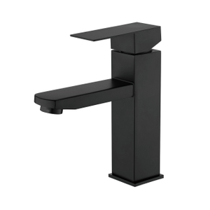 Sly Matte Black Discount Bathroom Single Lever Faucet Taps