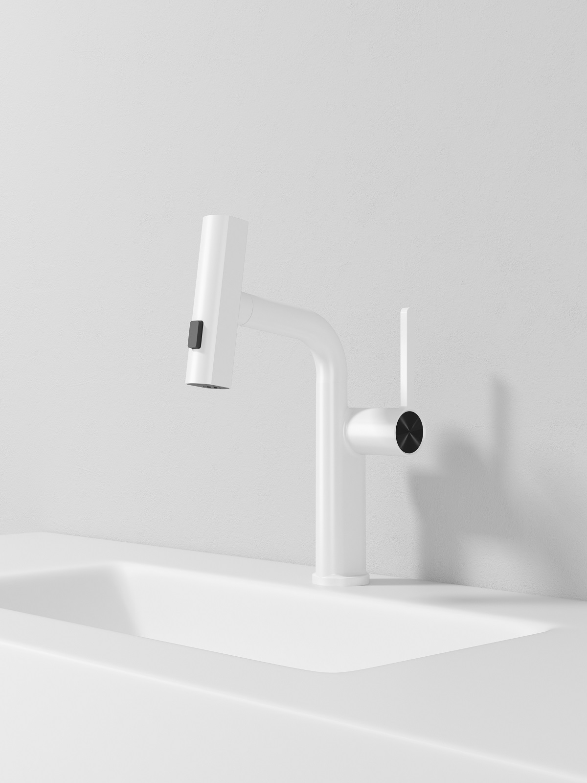 الغرور الحمام مع صنبور