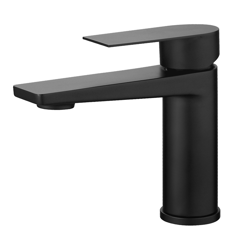 صنبور حمام خبيث واحد خلاط ثقب واحد الصنبور جبل حنفية أسود الصنب