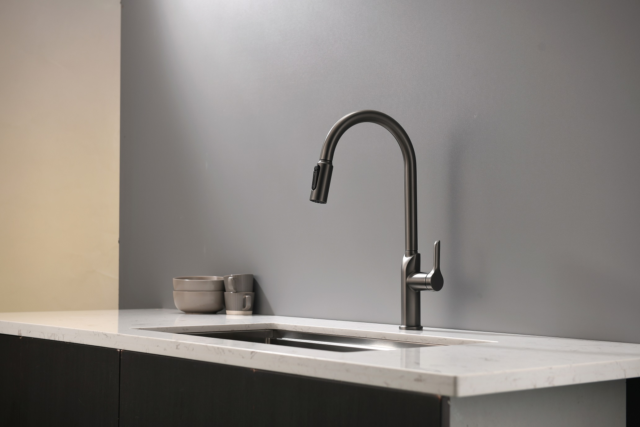 سحب صنبور المطبخ