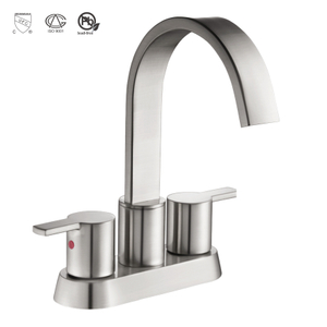 Sly مصبوبة بالنيكل الحديثة بالوعة الحمام الحمام Washbasin 3 فتحة الحمام صنبور