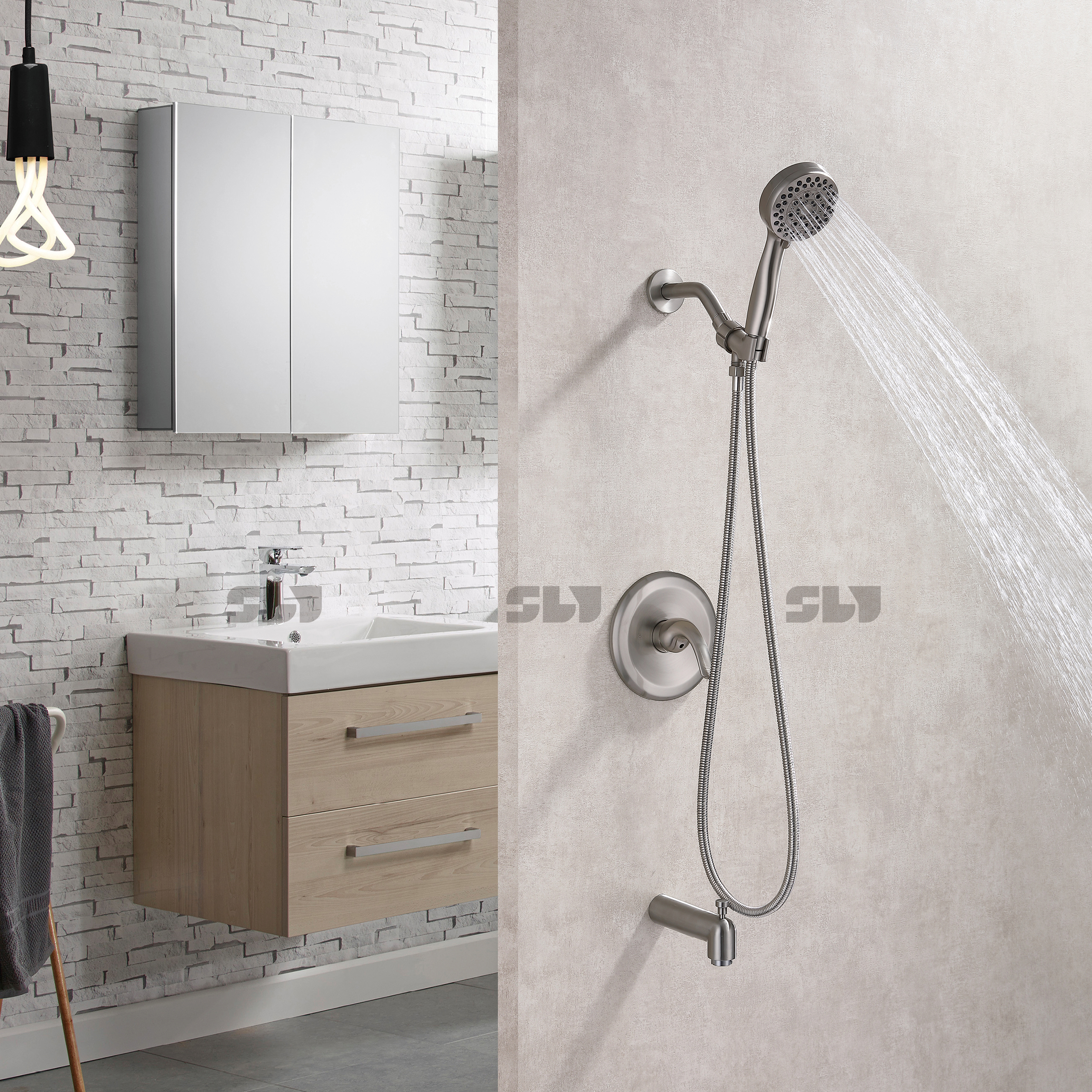 صمام خلاط دش مخفي